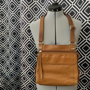 Fossil Camel Brown Handbag 75082